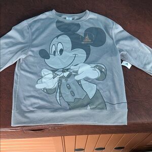 Disney Mickey Mouse Gray Kids Hoodie